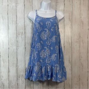 Urban Outfitters Spaghetti Strap Floral Mini Dress/Tunic Small